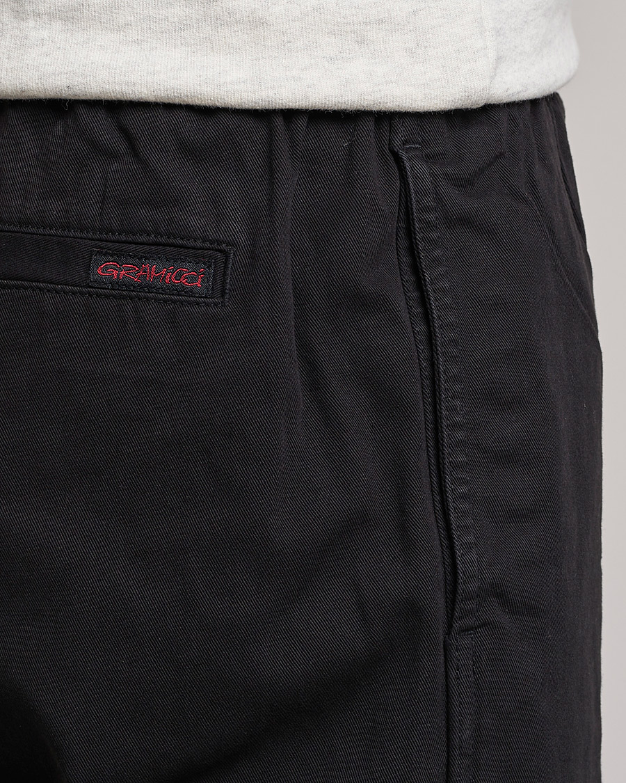 Men | Trousers | Gramicci | Cotton Pants Black