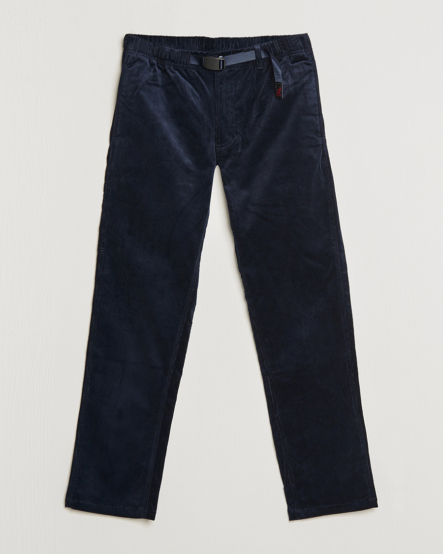 Men | Trousers | Gramicci | Corduroy NN Cropped Pants Dark Navy