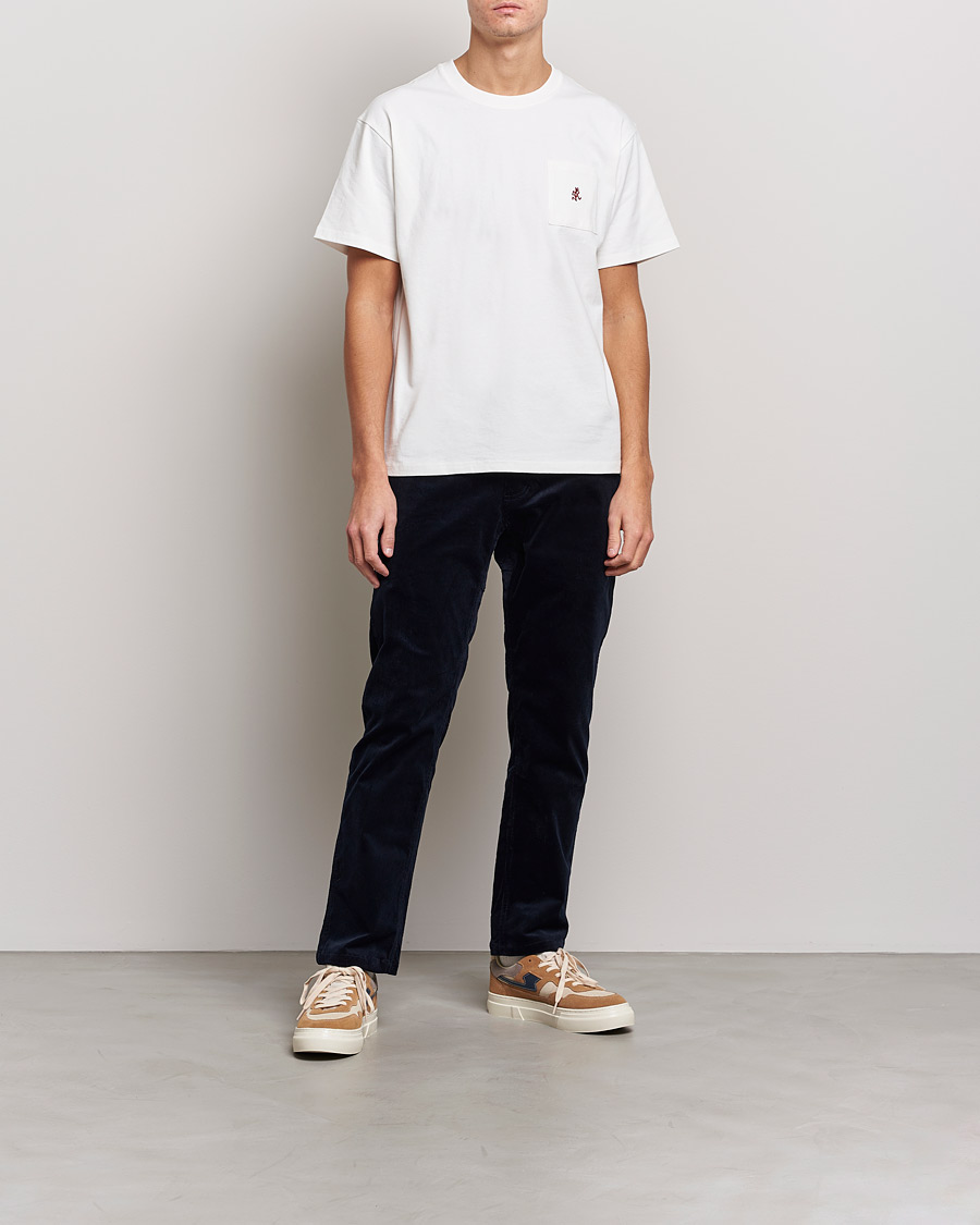 Men | Trousers | Gramicci | Corduroy NN Cropped Pants Dark Navy