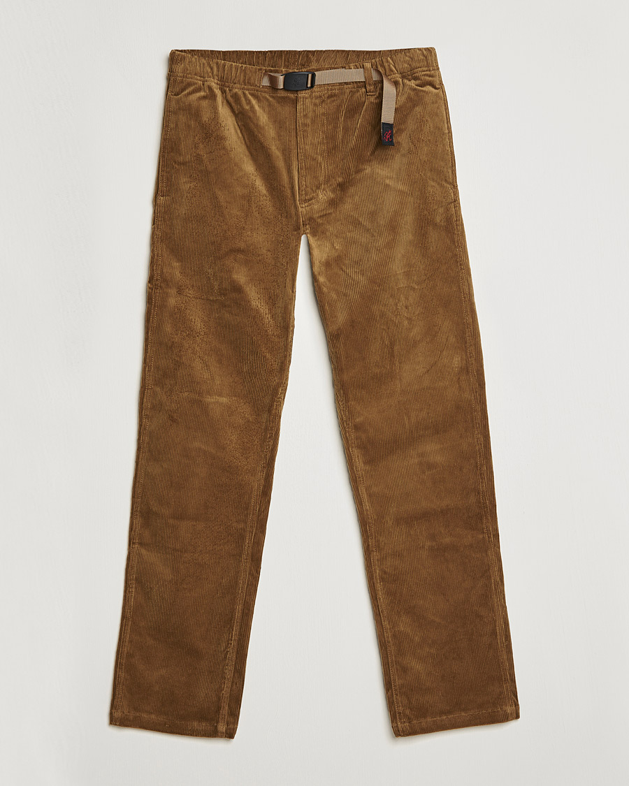 Men | Trousers | Gramicci | Corduroy NN Cropped Pants Mocha Beige