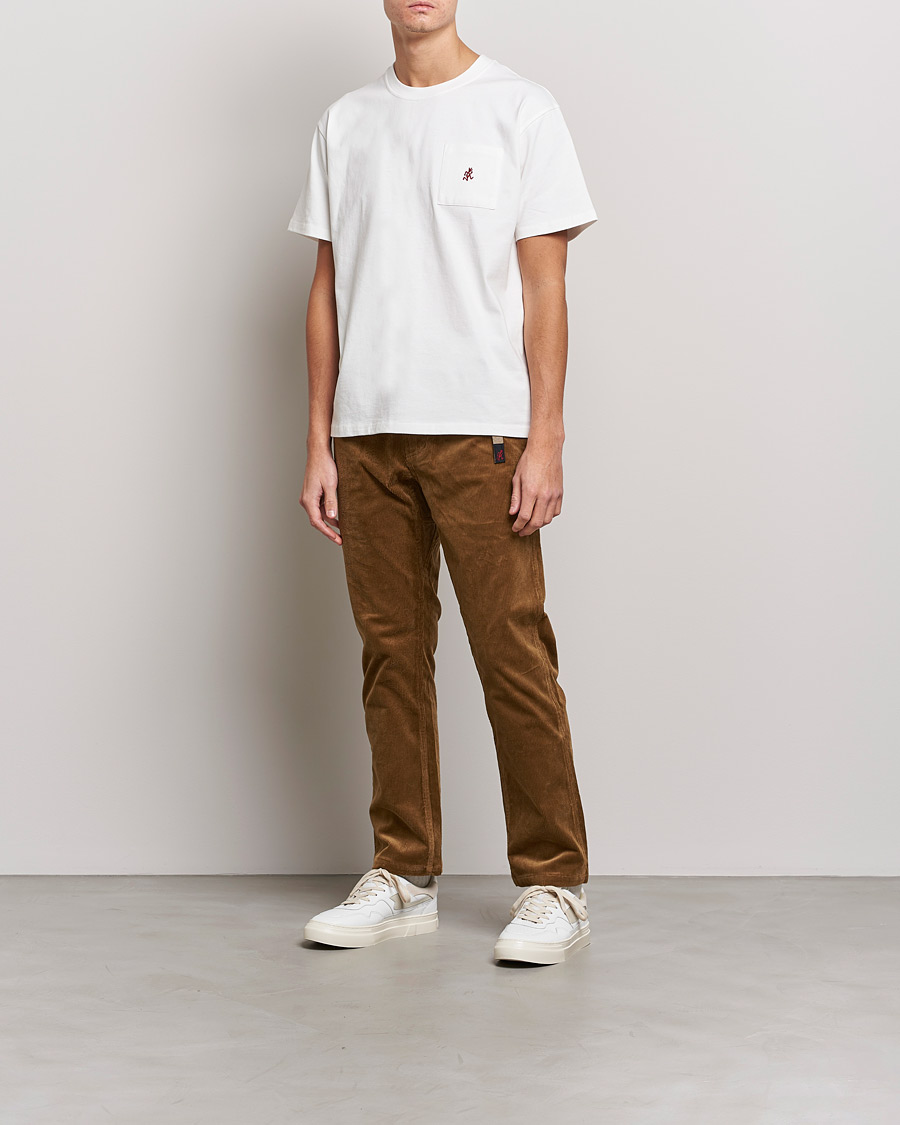 Men | Trousers | Gramicci | Corduroy NN Cropped Pants Mocha Beige