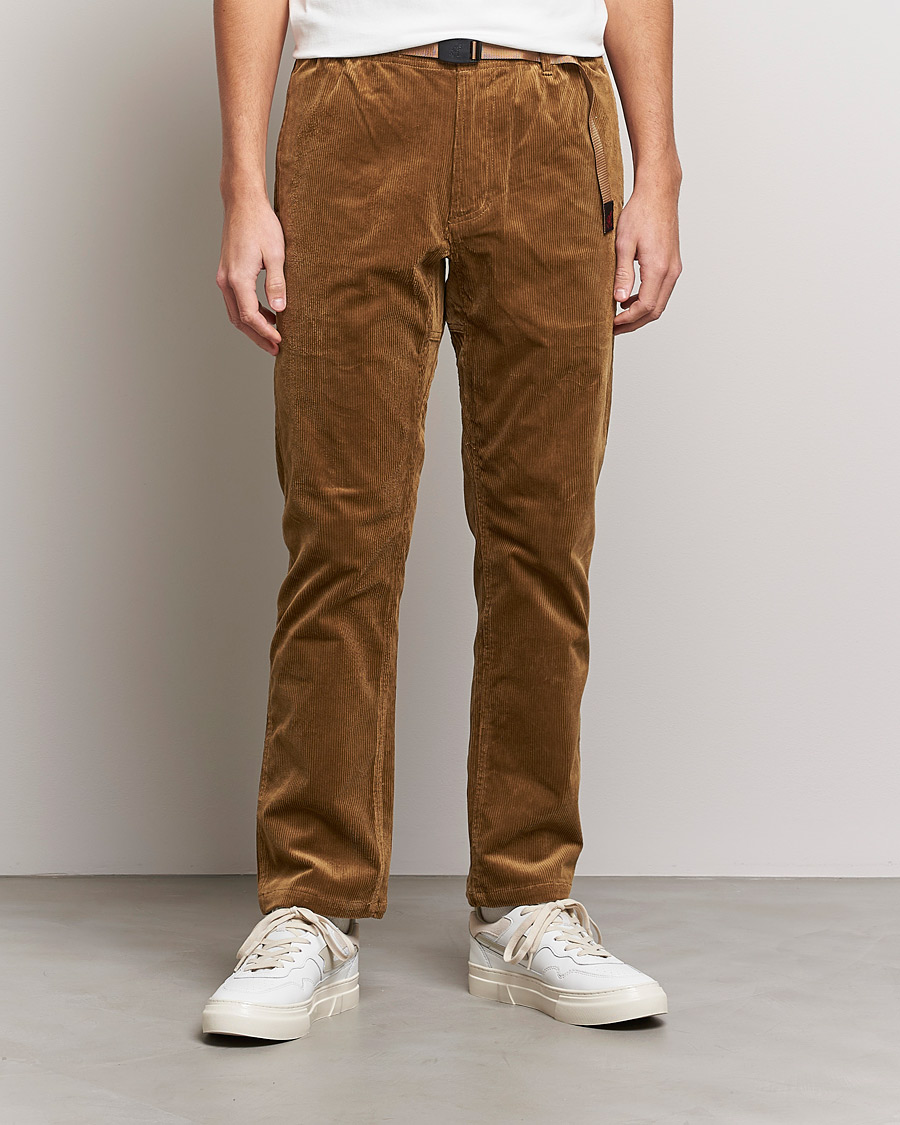 Men | Trousers | Gramicci | Corduroy NN Cropped Pants Mocha Beige