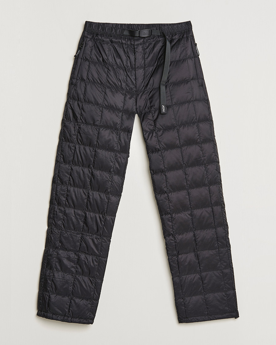 Men | Trousers | Gramicci | Taion/Down Pants Black