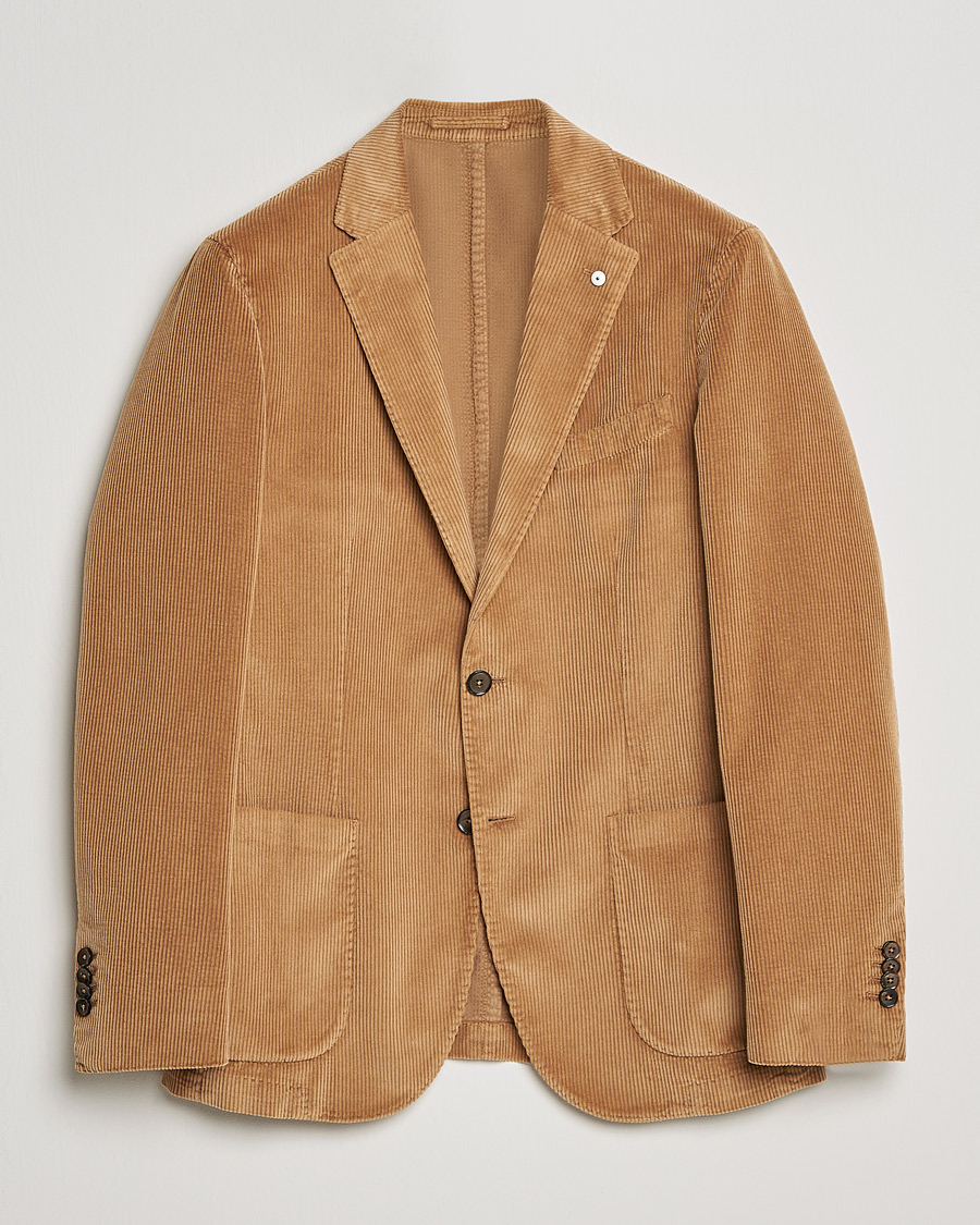 Men | Blazers | L.B.M. 1911 | Jack Corduroy Blazer Light Brown