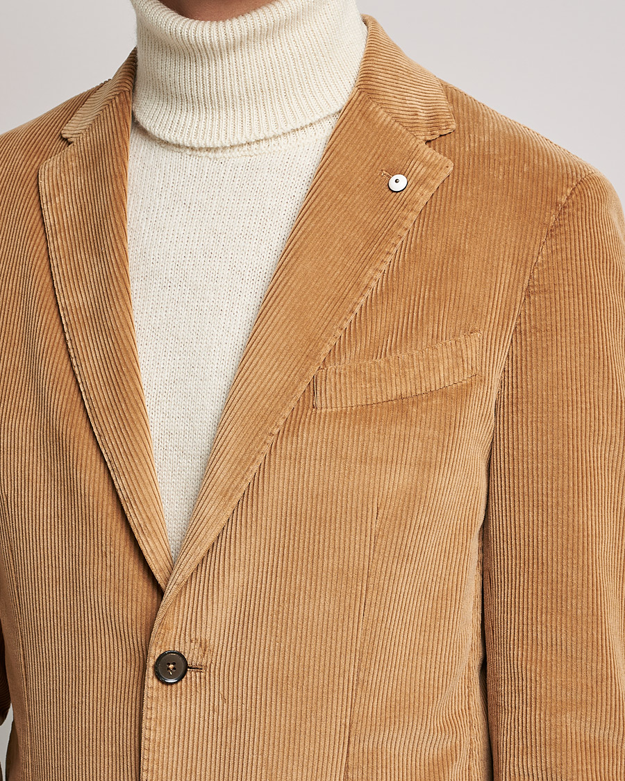 Men | Blazers | L.B.M. 1911 | Jack Corduroy Blazer Light Brown