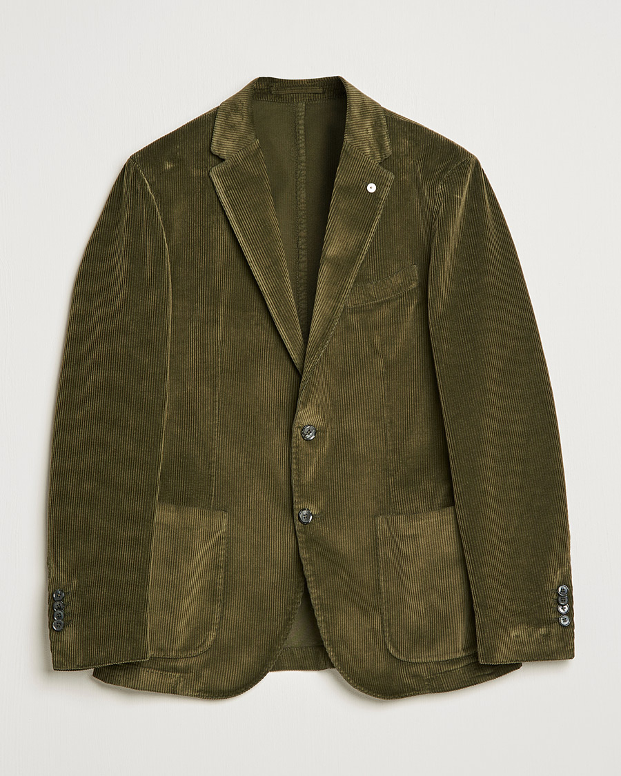 Men | Blazers | L.B.M. 1911 | Jack Corduroy Blazer Olive