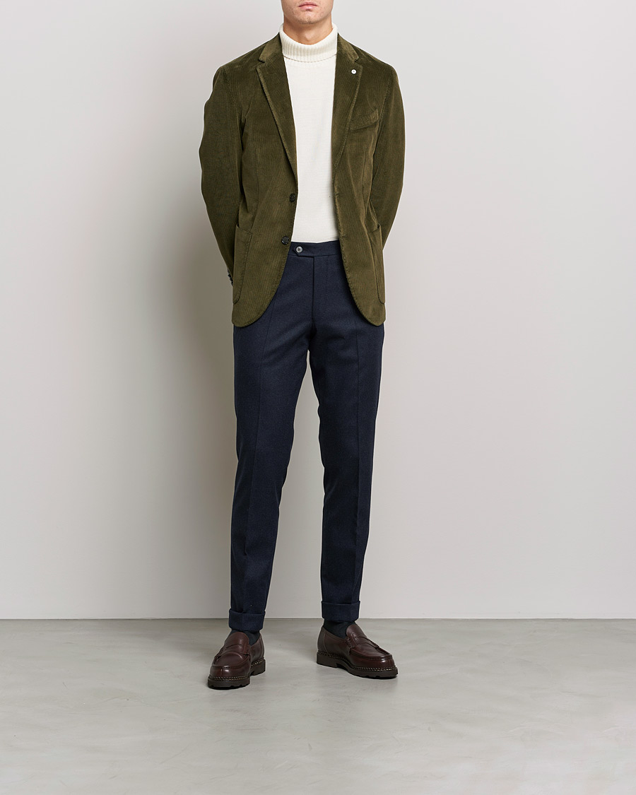 Men | Blazers | L.B.M. 1911 | Jack Corduroy Blazer Olive