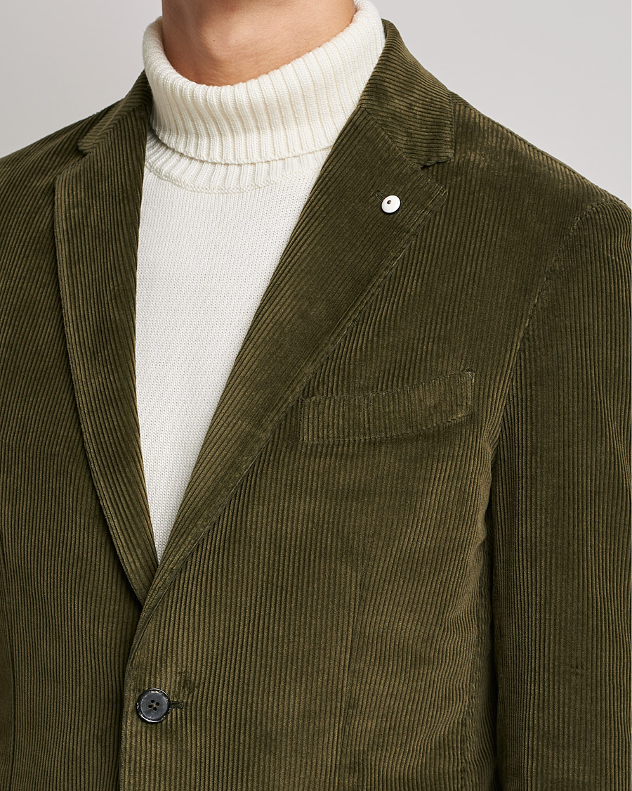 Men | Blazers | L.B.M. 1911 | Jack Corduroy Blazer Olive