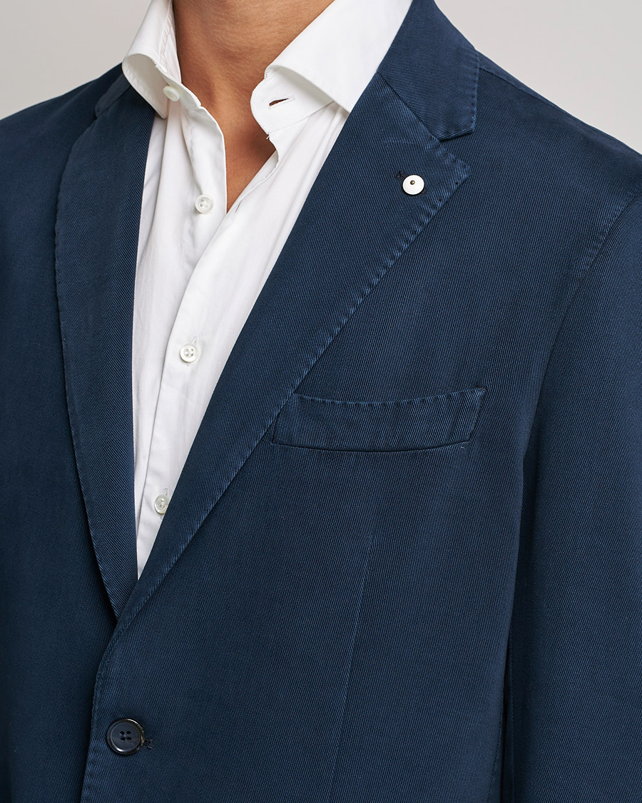Men | Blazers | L.B.M. 1911 | Jack Cotton/Cashmere Blazer Navy