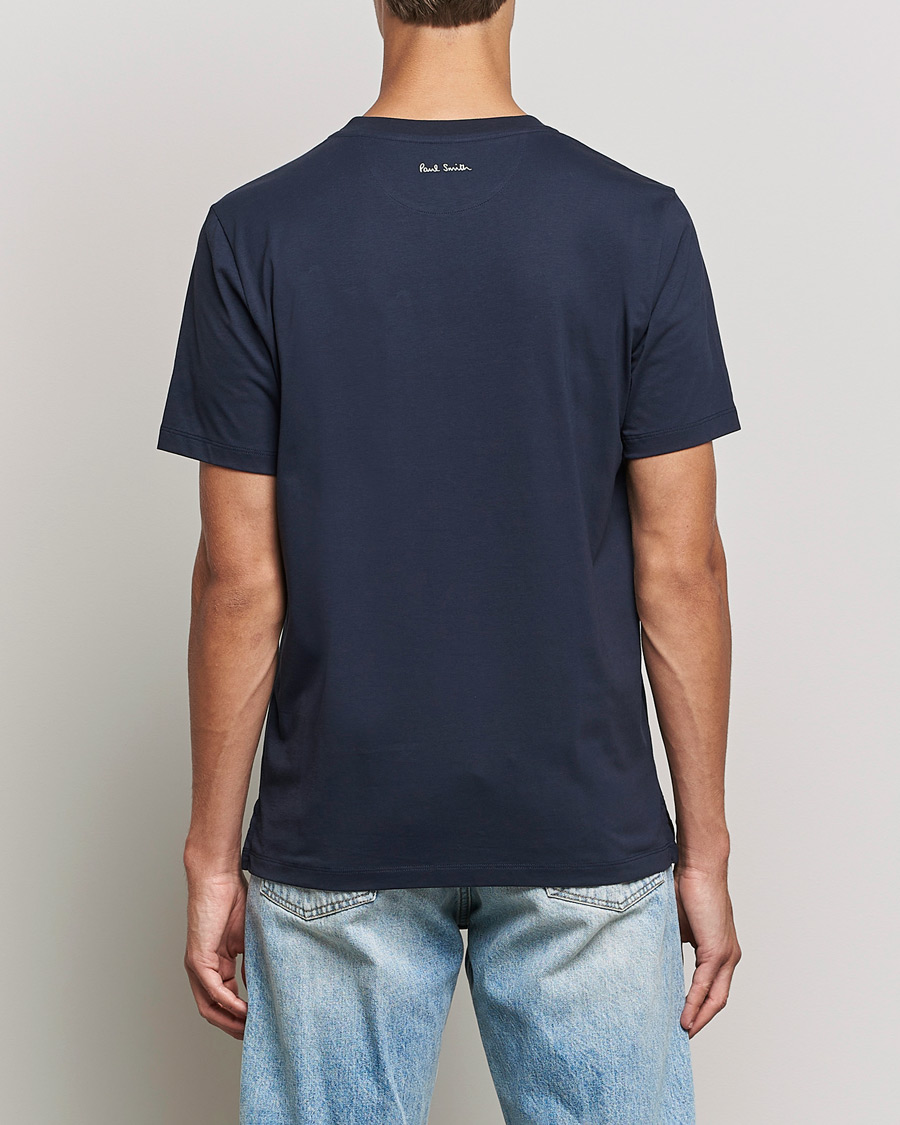 Men | T-Shirts | Paul Smith | Artist Stripe T-shirt Navy