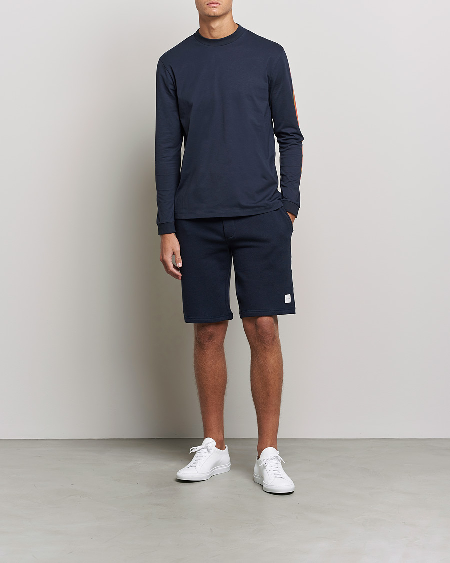 Men | T-Shirts | Paul Smith | Artist Long Sleeve T-shirt Navy