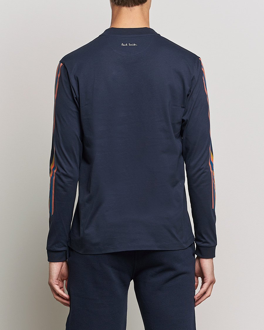 Men | T-Shirts | Paul Smith | Artist Long Sleeve T-shirt Navy
