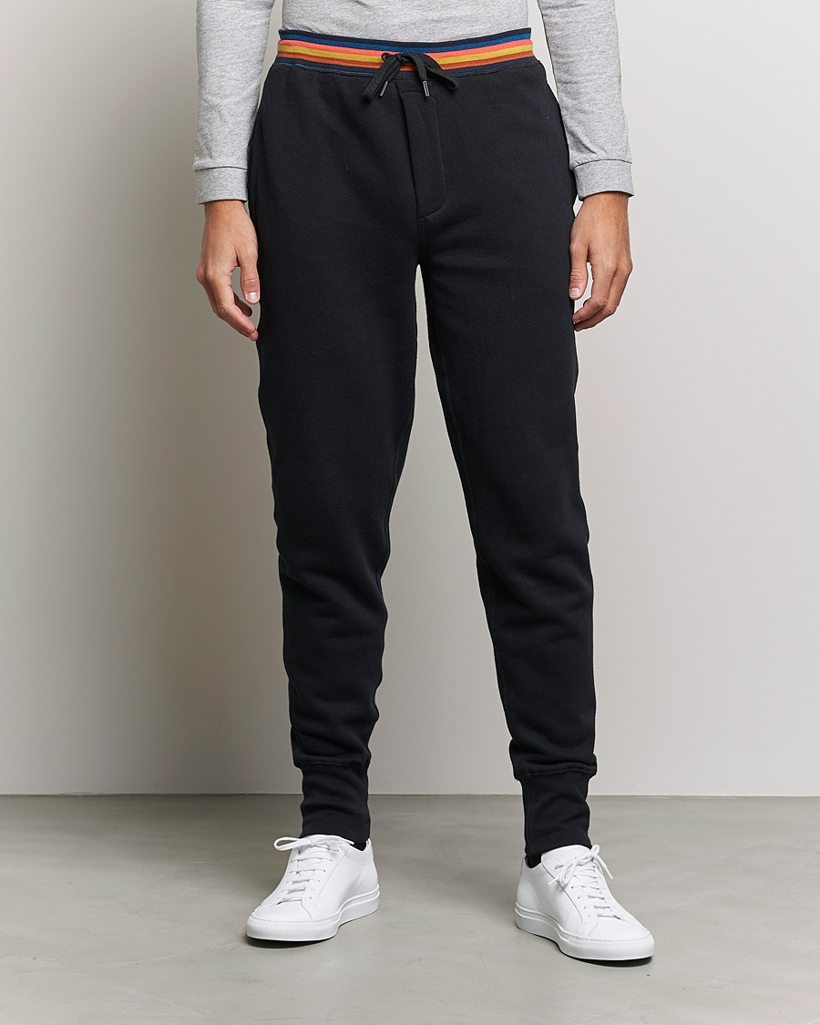 Men | Loungewear | Paul Smith | Jersey Cotton Pants Black
