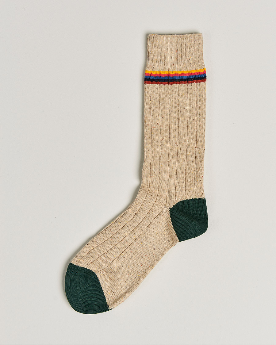 Men | Underwear & Socks | Paul Smith | Cotton Ulysse Sock Off White