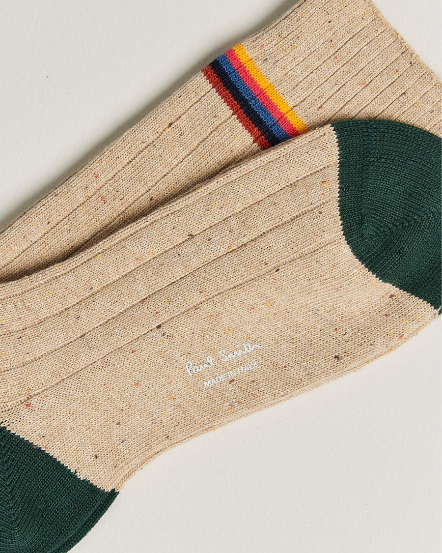 Men | Underwear & Socks | Paul Smith | Cotton Ulysse Sock Off White