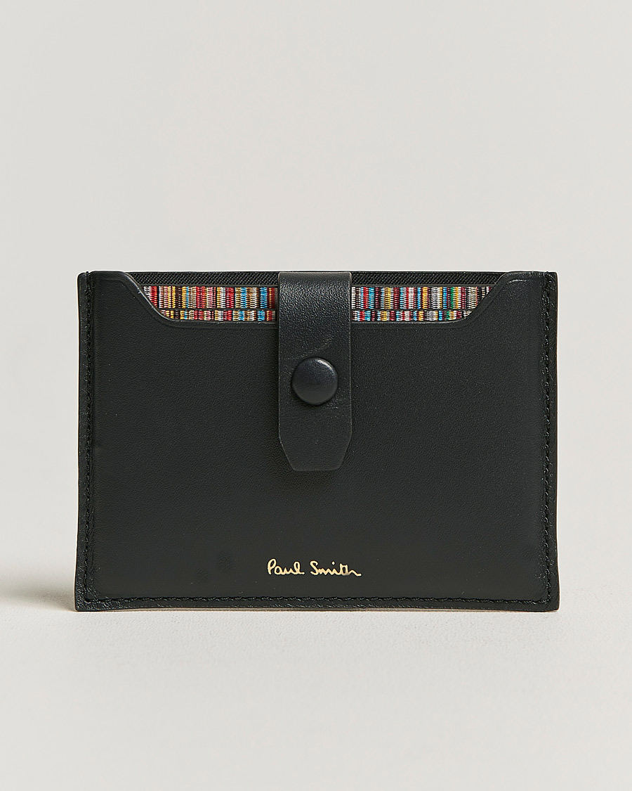 Men | Paul Smith Leather Cardholder Black | Paul Smith | Leather Cardholder Black