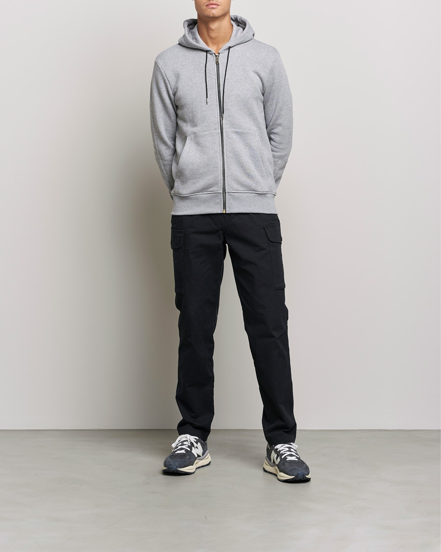 Men |  | Paul Smith | Hooded Zip Sweatshirt Grey
