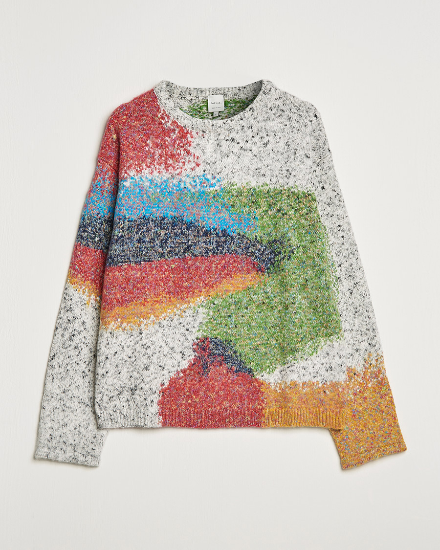 Men | Sweaters & Knitwear | Paul Smith | Cotton Alpaca Knitted Sweater Beige