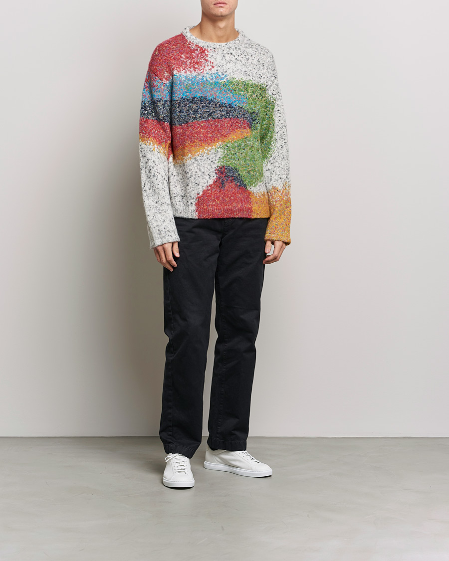 Men |  | Paul Smith | Cotton Alpaca Knitted Sweater Beige