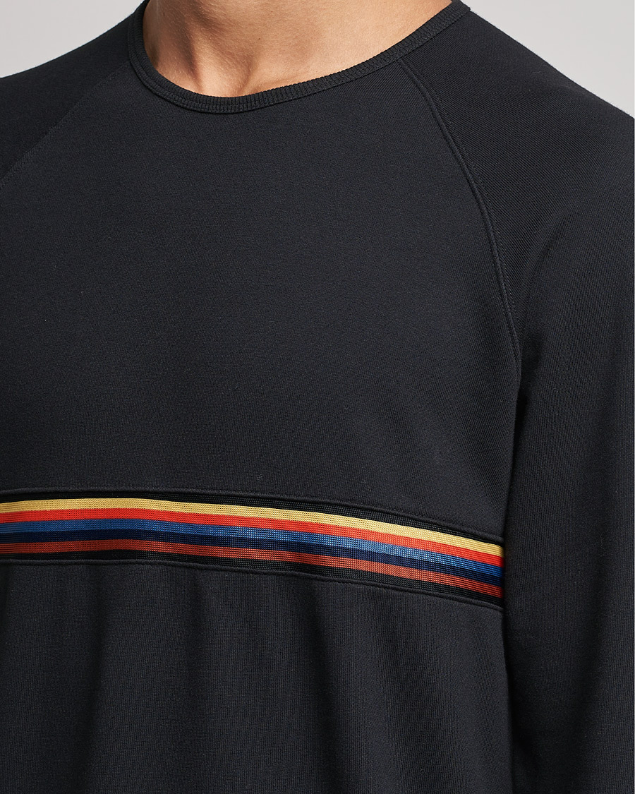 Men | Pyjamas & Robes | Paul Smith | Jersey Cotton Long Sleeve T-shirt Black