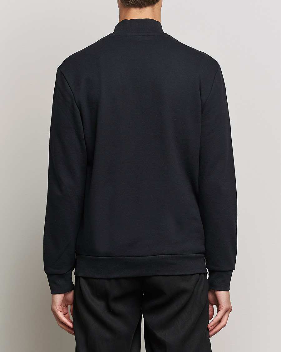 Men | Sweaters & Knitwear | Paul Smith | Half Zip Sweatshirt Black
