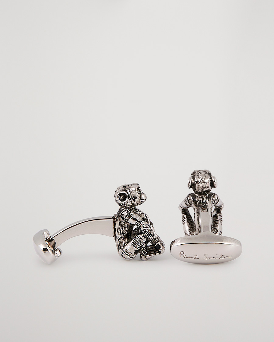 Men | Paul Smith Monkey Cufflink Silver | Paul Smith | Monkey Cufflink Silver