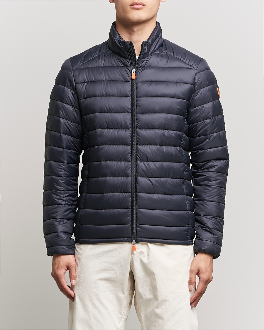 Men | Coats & Jackets | Save The Duck | Alexander Lightweight Padded Jacket Black