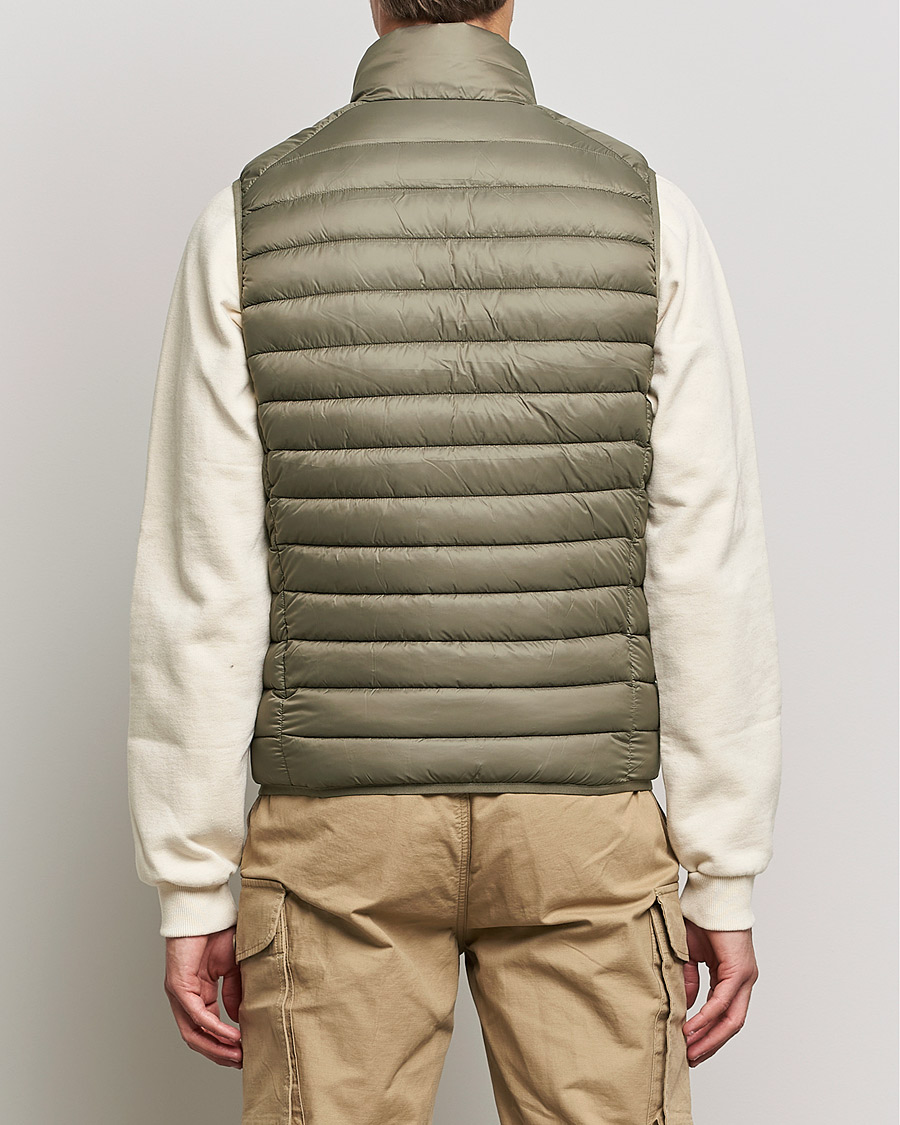 Men | Coats & Jackets | Save The Duck | Adam Lightweight Padded Vest Mud Grey