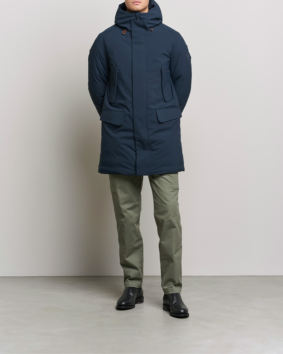 Men | Coats & Jackets | Save The Duck | Wilson Arctic Parka Blue Black