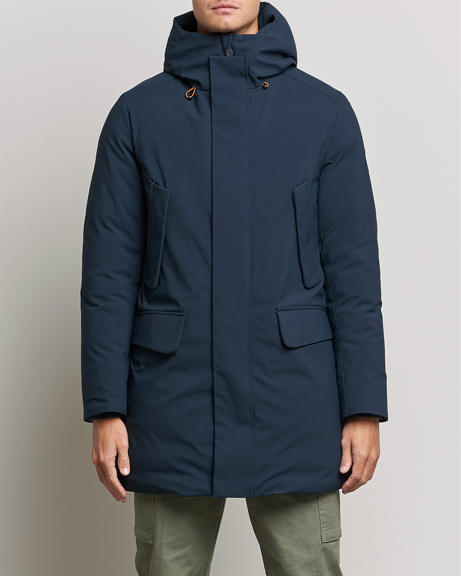 Men | Coats & Jackets | Save The Duck | Wilson Arctic Parka Blue Black