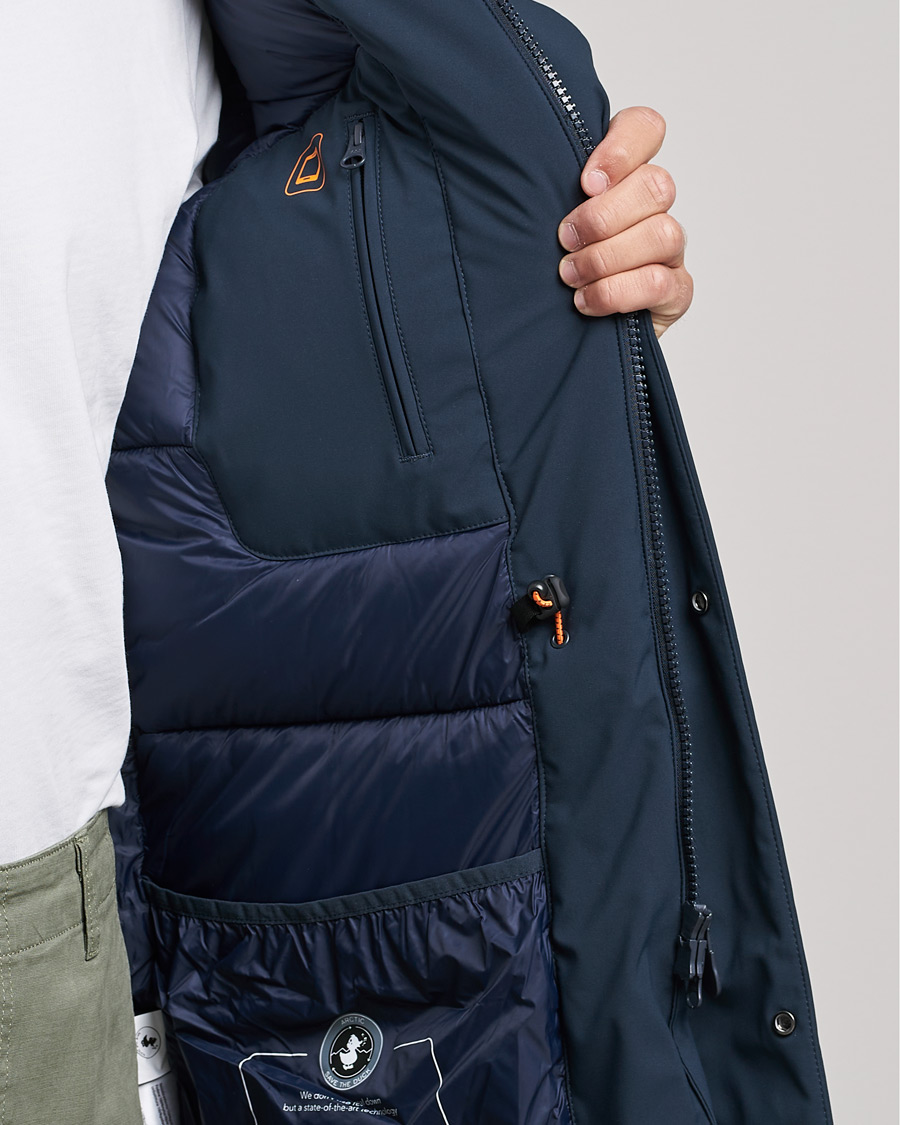 Men | Coats & Jackets | Save The Duck | Wilson Arctic Parka Blue Black