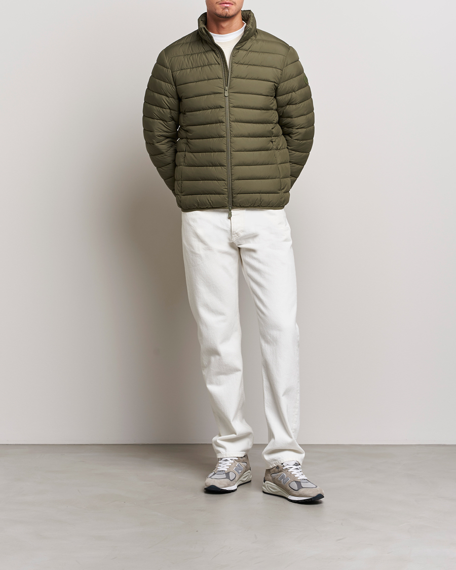Men | Coats & Jackets | Save The Duck | Lewis Matt Lightweight Jacket Laurel Green