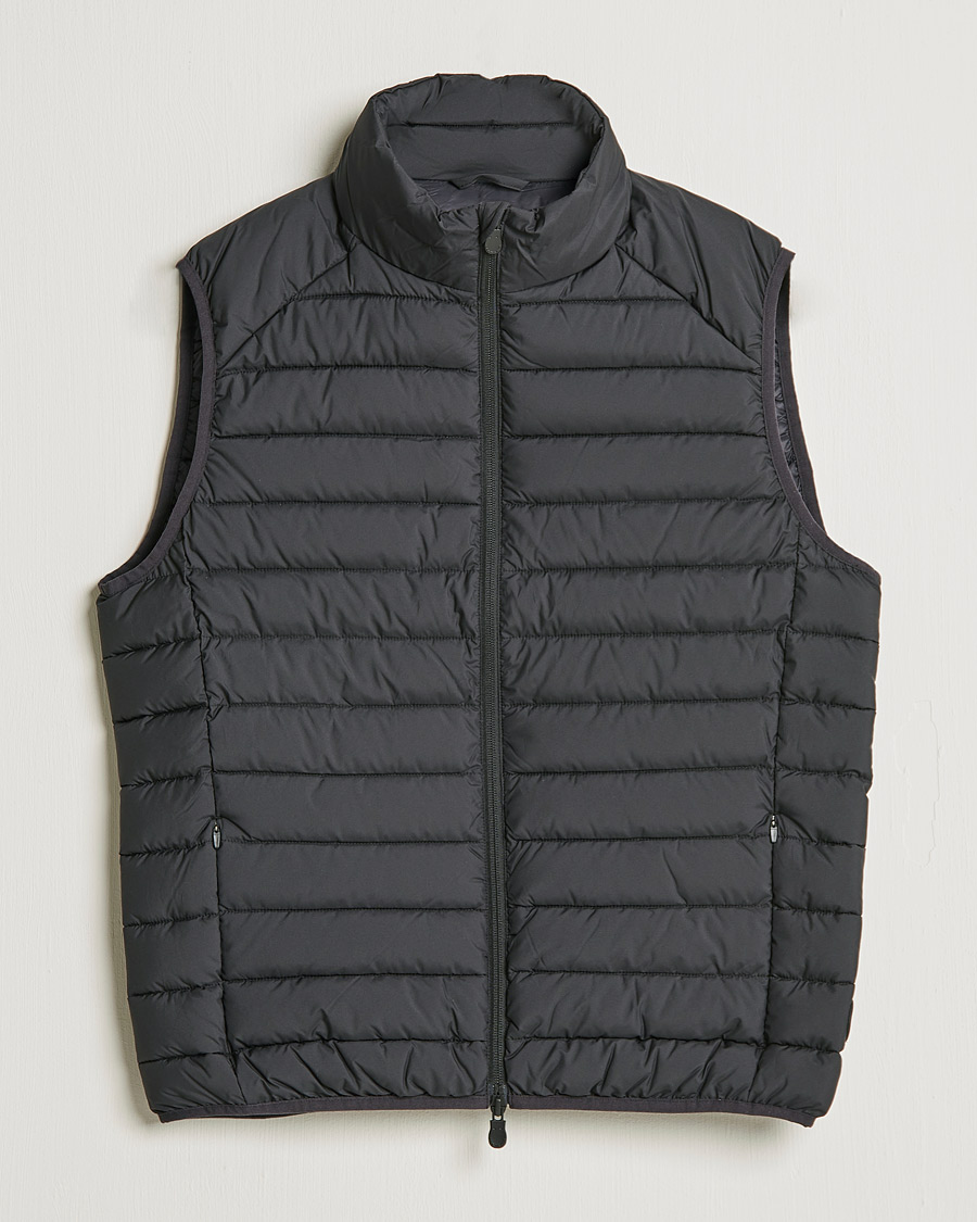 Men | Gilets | Save The Duck | Liam Matt Lightweight Vest Black