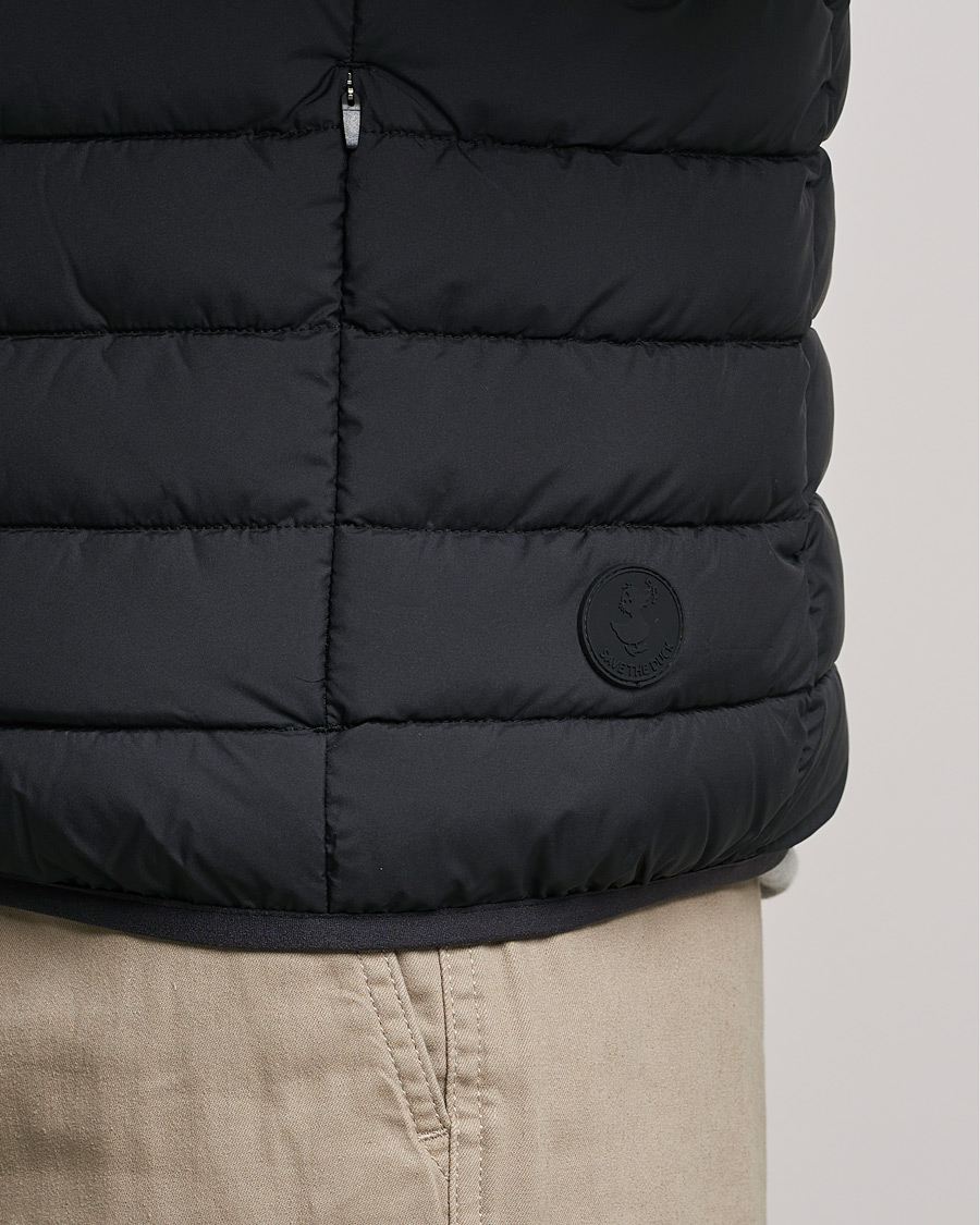 Men | Gilets | Save The Duck | Liam Matt Lightweight Vest Black