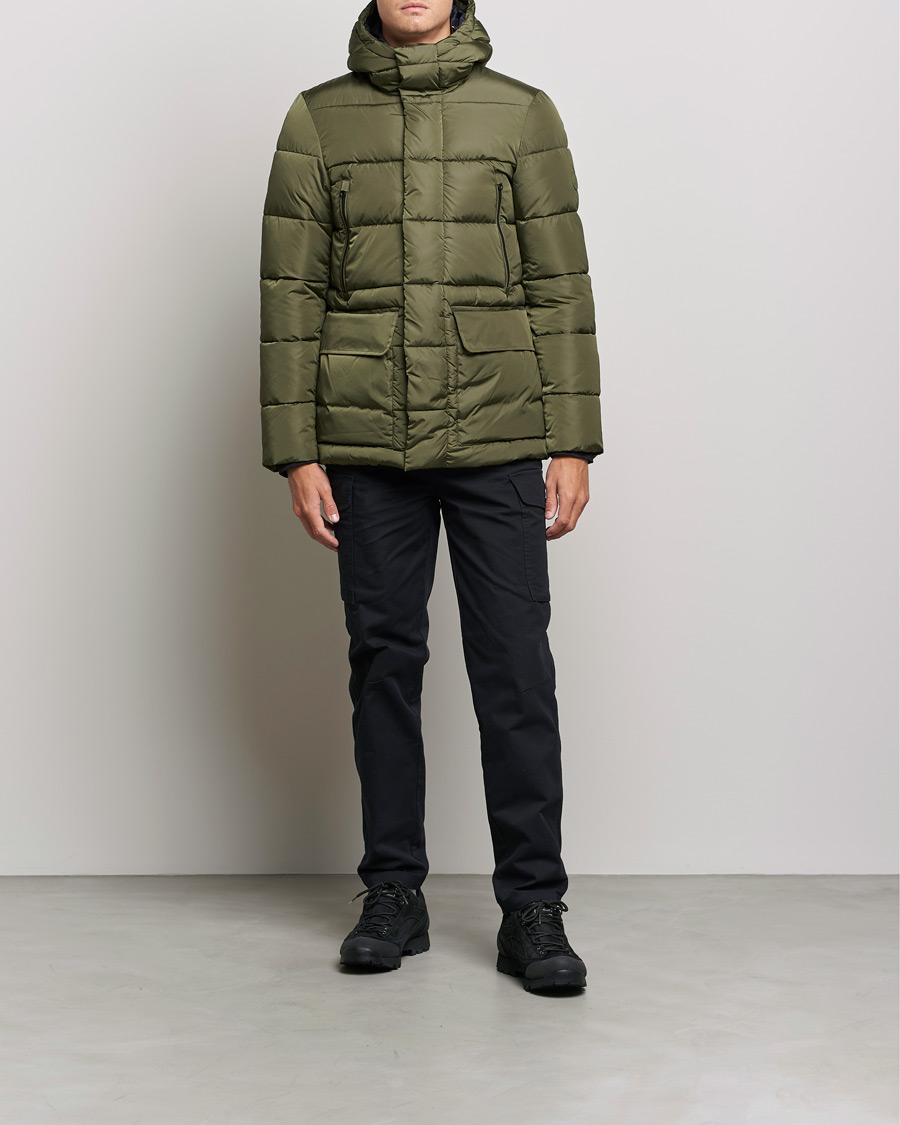 Men |  | Save The Duck | Cliff Padded Down Jacket Dusty Olive