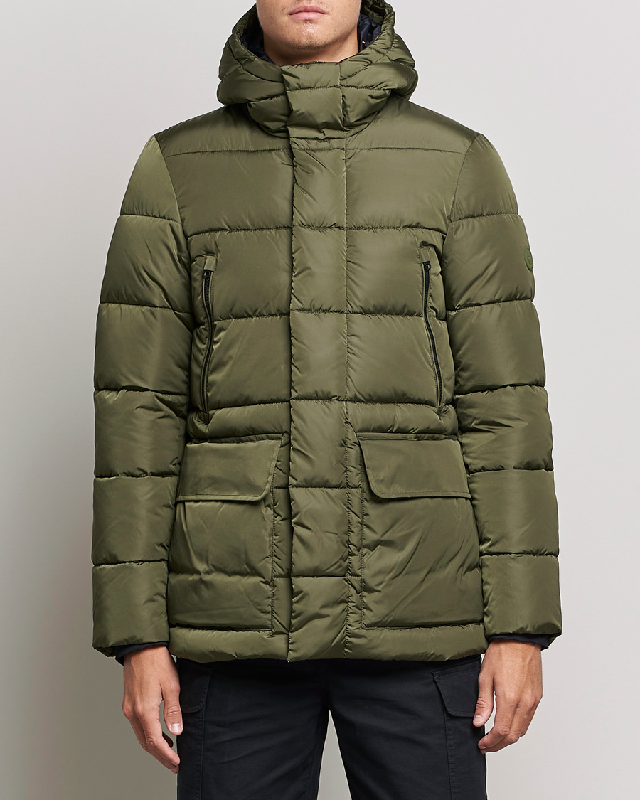 Men | Down Jackets | Save The Duck | Cliff Padded Down Jacket Dusty Olive