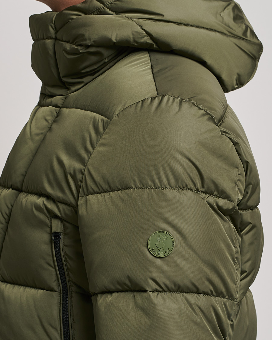 Men | Coats & Jackets | Save The Duck | Cliff Padded Down Jacket Dusty Olive