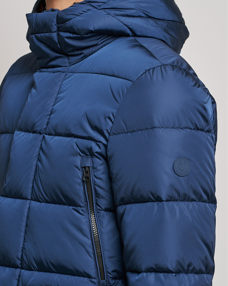 Men | Coats & Jackets | Save The Duck | Cliff Padded Down Jacket Navy Blue