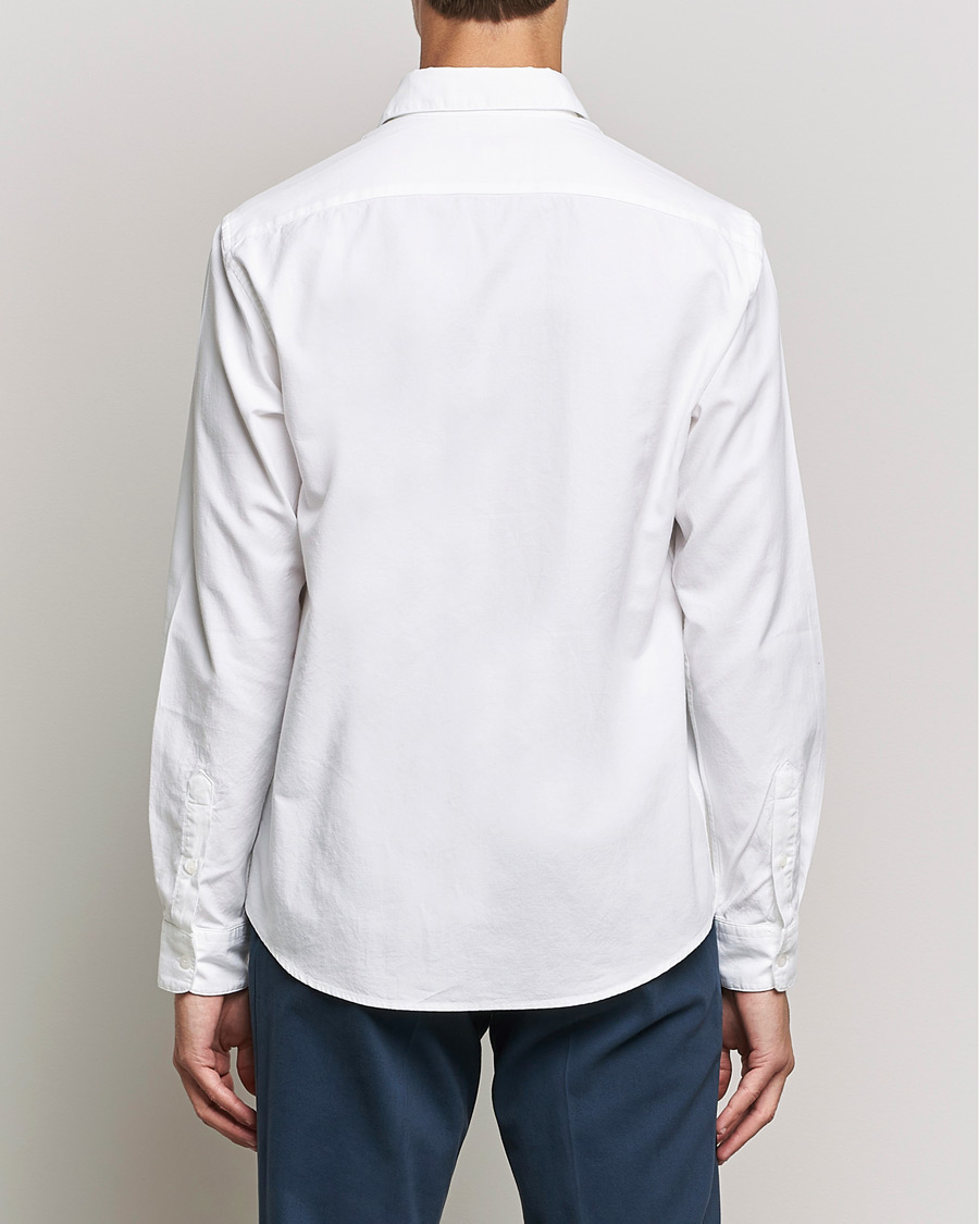 Men | Shirts | Sunspel | Casual Oxford Shirt White