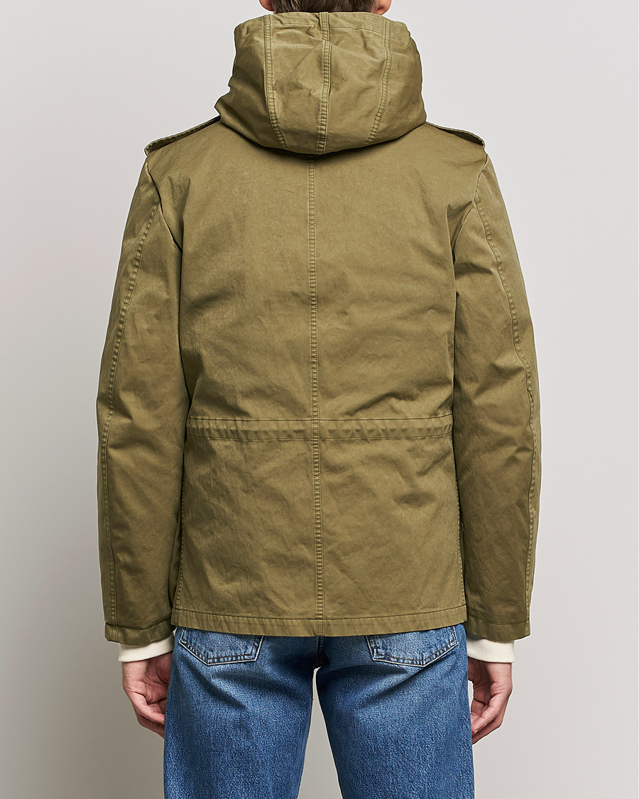 Men | Coats & Jackets | Ten c | Smok Snow OJJ Hooded Field Jacket Olive