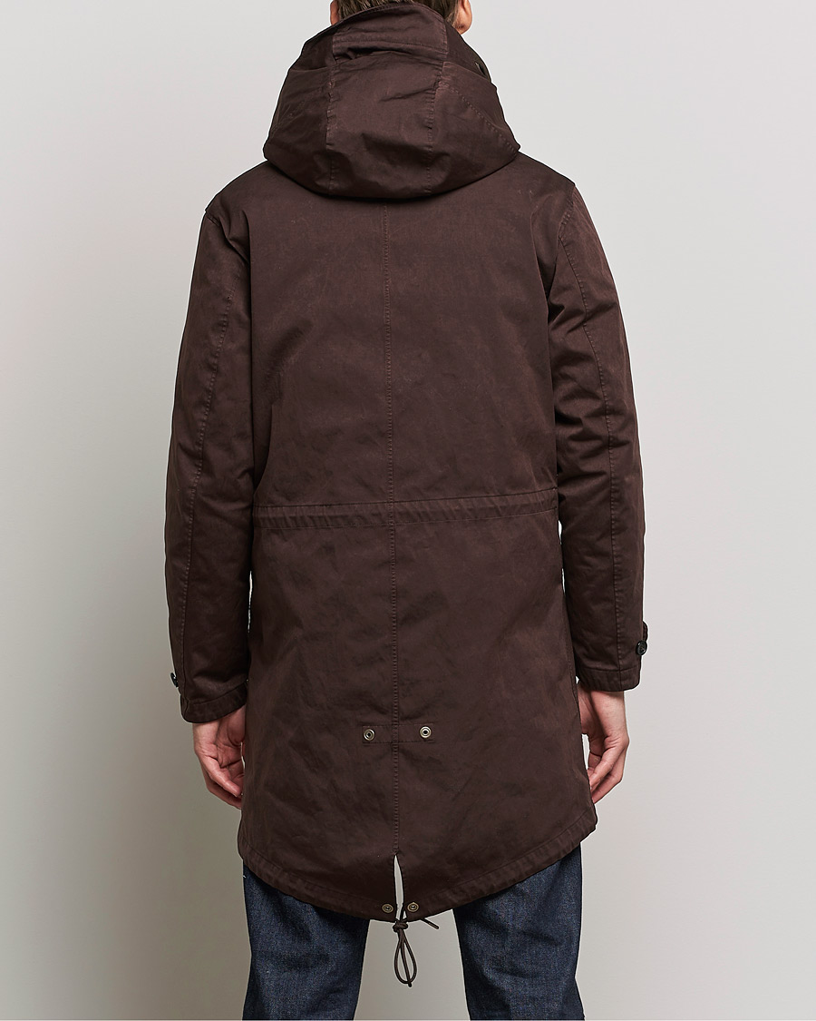 Men | Coats & Jackets | Ten c | OJJ Cyclone Parka Brown