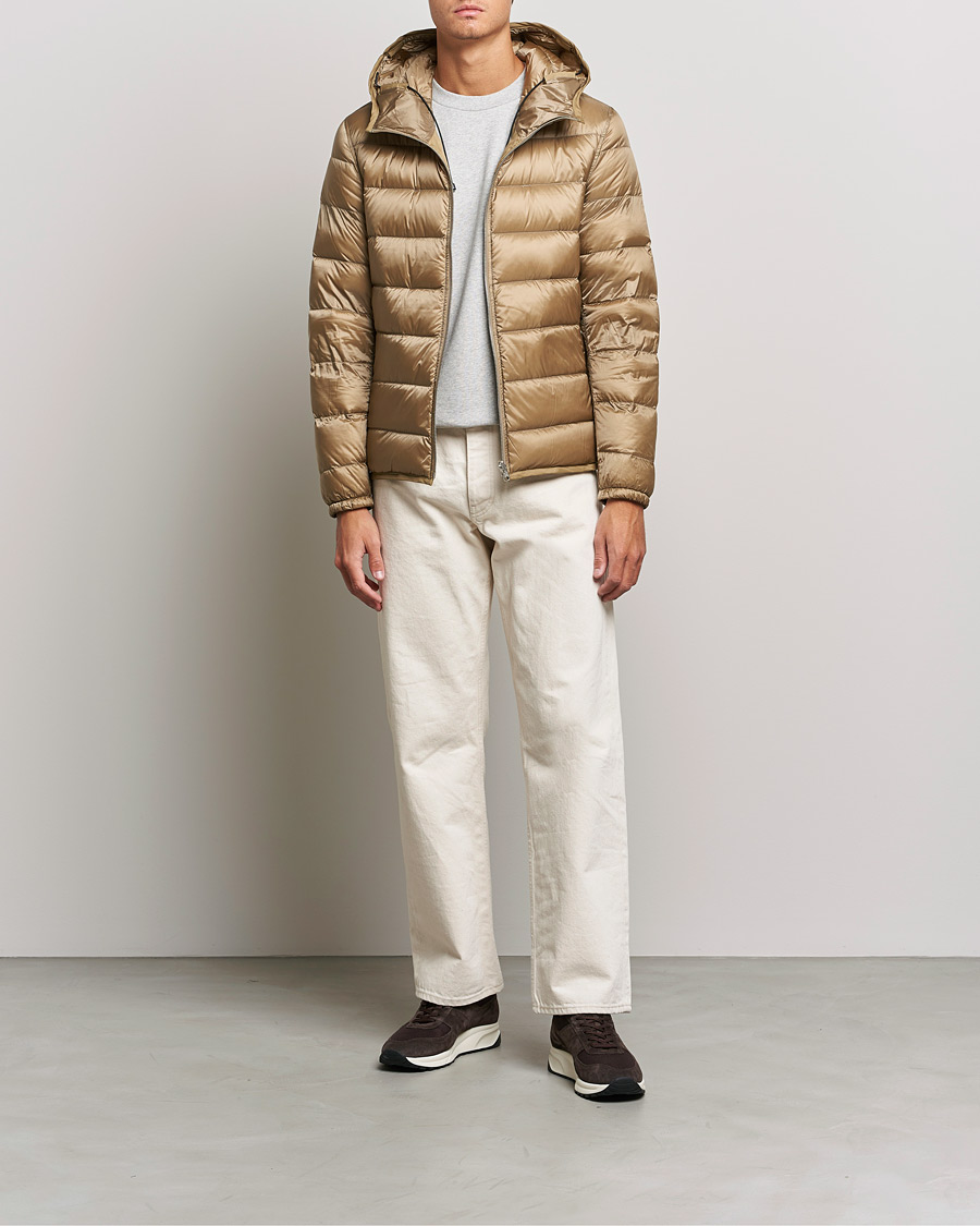 Men | Coats & Jackets | Ten c | Hooded Down Liner Beige