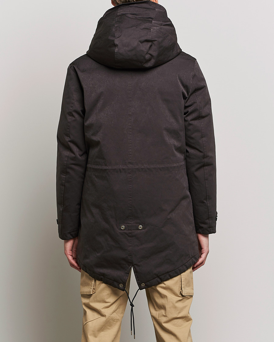 Men | Coats & Jackets | Ten c | OJJ Core Down Parka Dark Brown