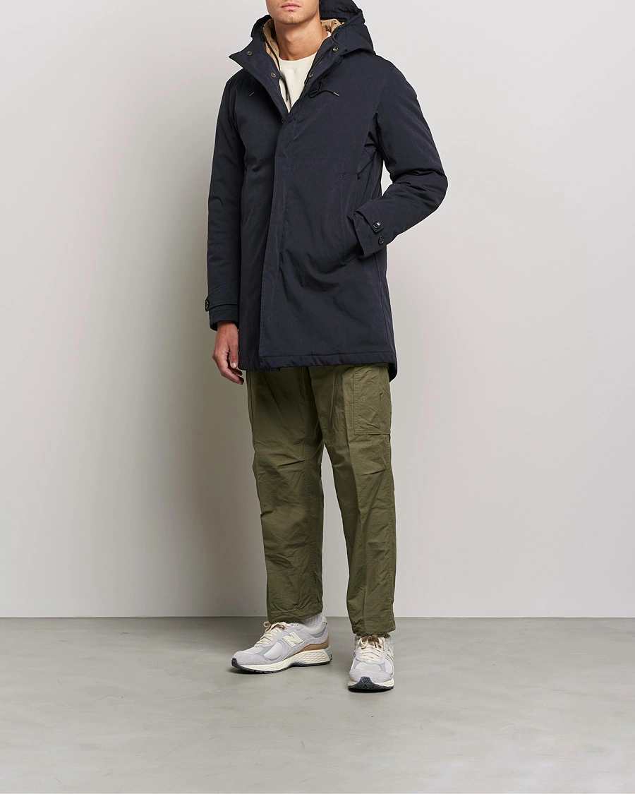 Men | Coats & Jackets | Ten c | OJJ Core Down Parka Navy