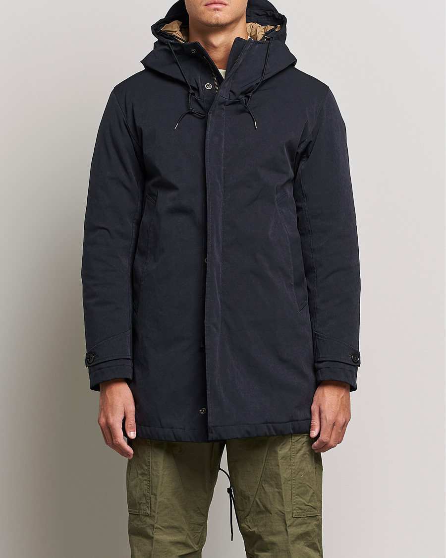 Men | Coats & Jackets | Ten c | OJJ Core Down Parka Navy