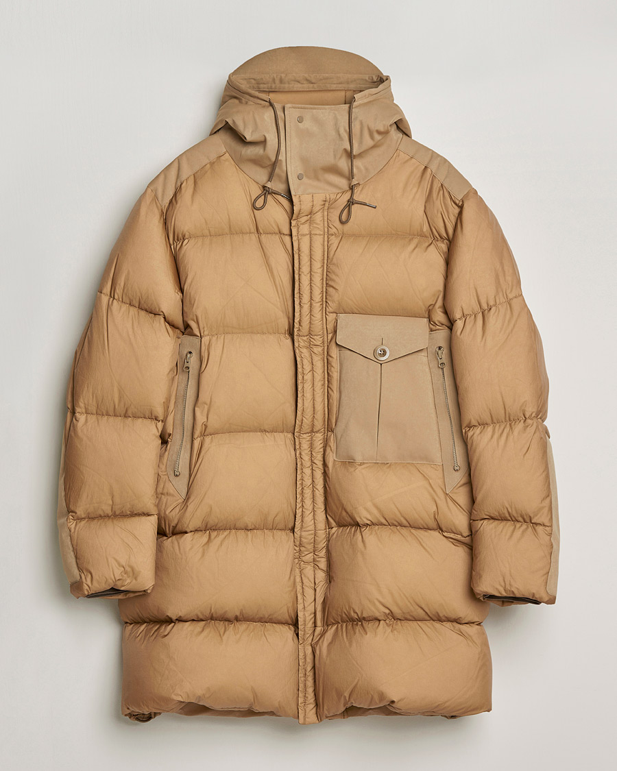 Ten c Cyclone Combo Down Parka Sand at