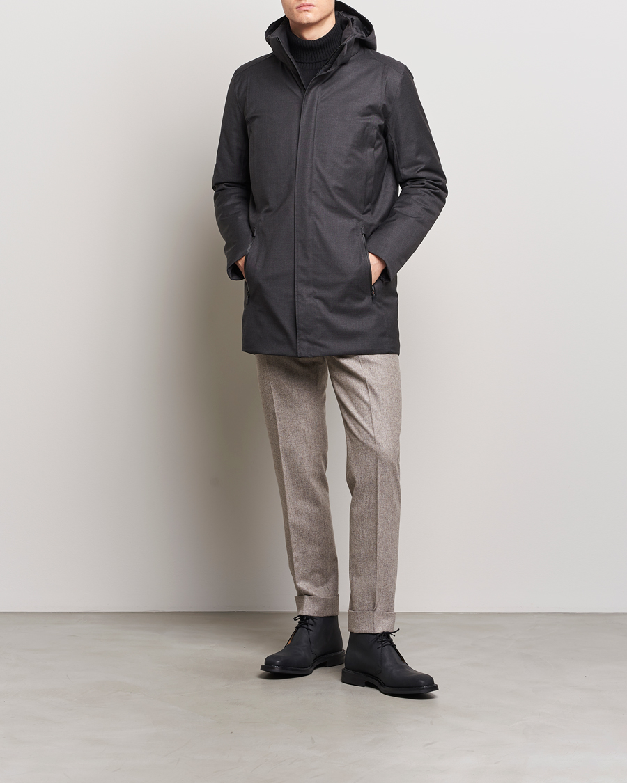 Men | Coats & Jackets | UBR | Regulator Parka Savile Grey Wool