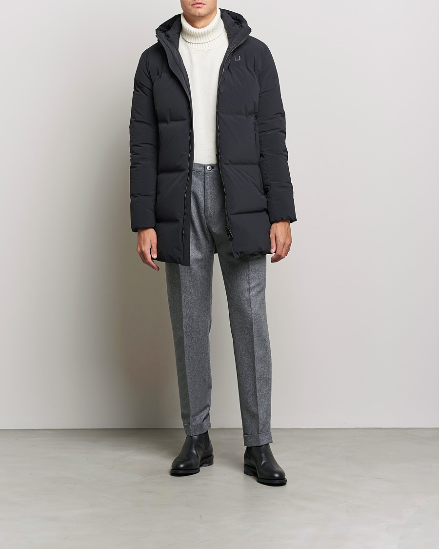 Men | Coats & Jackets | UBR | Titan Lightweight Parka Black