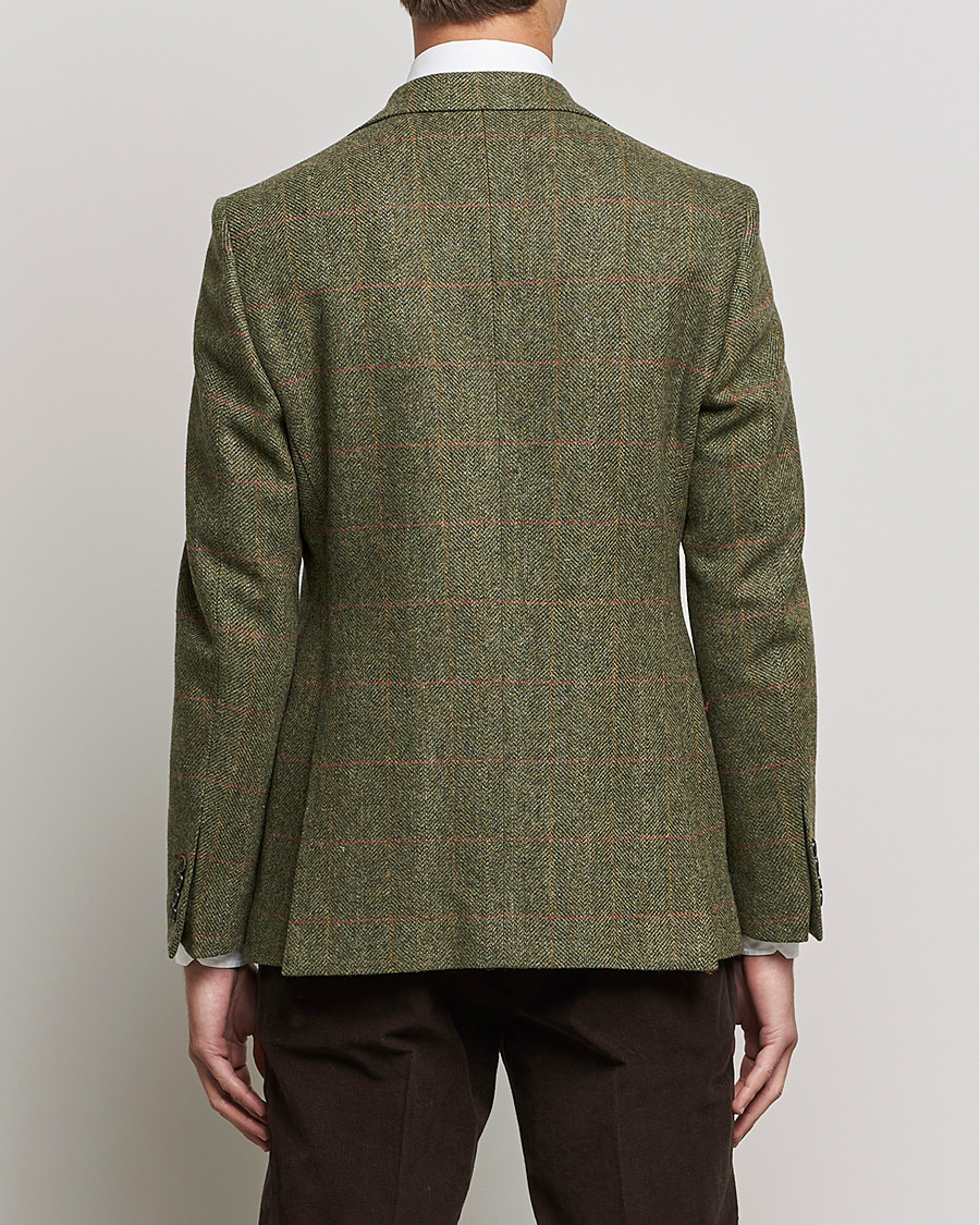 Men | Blazers | Walker Slater | Edward Lambswool Tweed Blazer Green