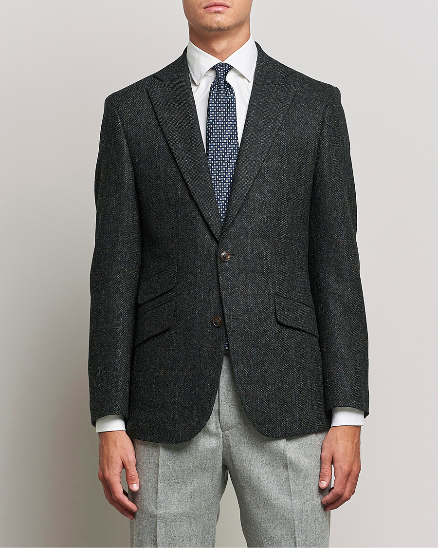 Men | Blazers | Walker Slater | Edward Lambswool Tweed Blazer Grey